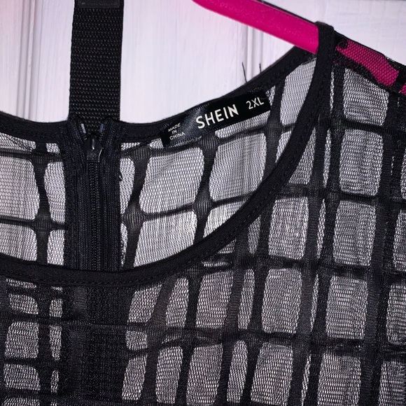 Shein One Piece Black Suit - Picture 3 of 3